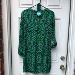 Escapada Zebra Tunic Dress